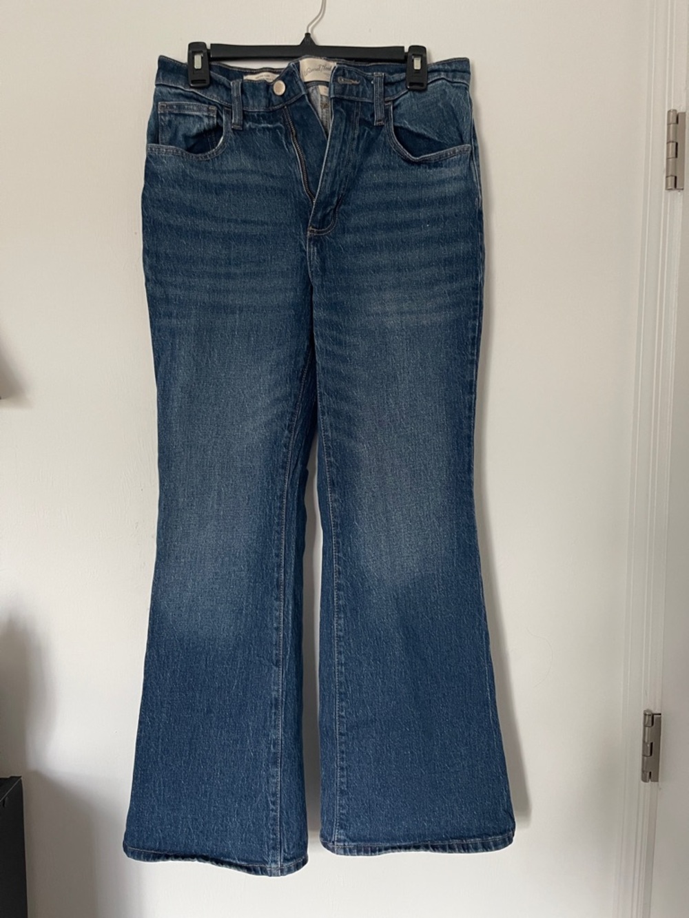 Universal Thread Women's Dark Blue Flare Jeans